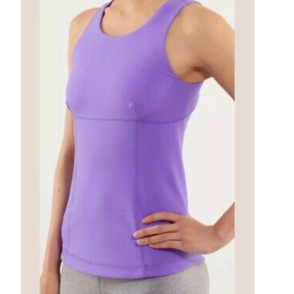 Lululemon Swank Power Purple Tank Top